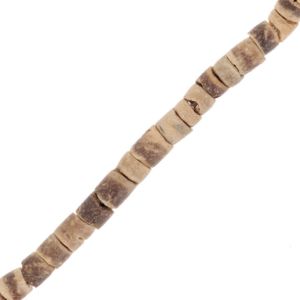 perles heishi en bois