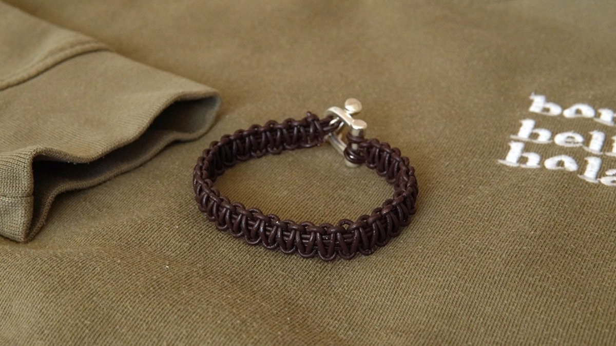 bracelet homme en cuir