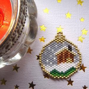 magnet boule de noel