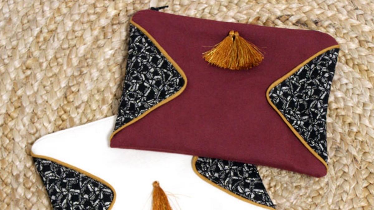 faire une pochette - comment recycler son masque