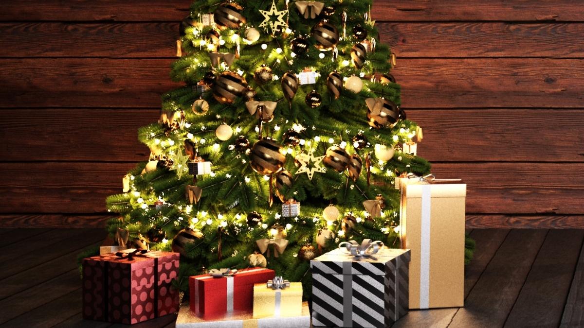 comment cacher le bas de son sapin