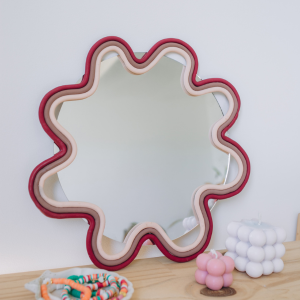Miroir DIY p&acirc;te polym&egrave;re Cernit