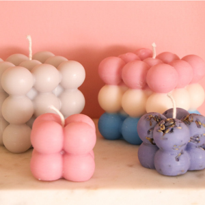 bougies bubble cadeau d'invit&eacute;