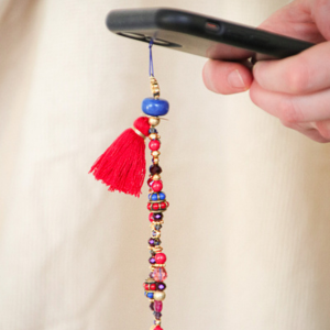 mix perles et cristal bijou téléphone DIY