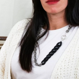 collier grosse maille