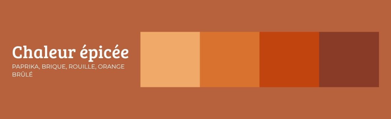 chaleur épicée - tendance automne hiver 26-27