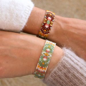 bracelet tiss&eacute; perles Miyuki