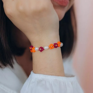 bracelet fleur