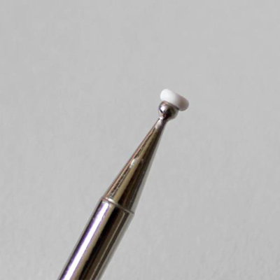 Broche Rose pâte polymère Cernit et plaques de texture : Etape 9