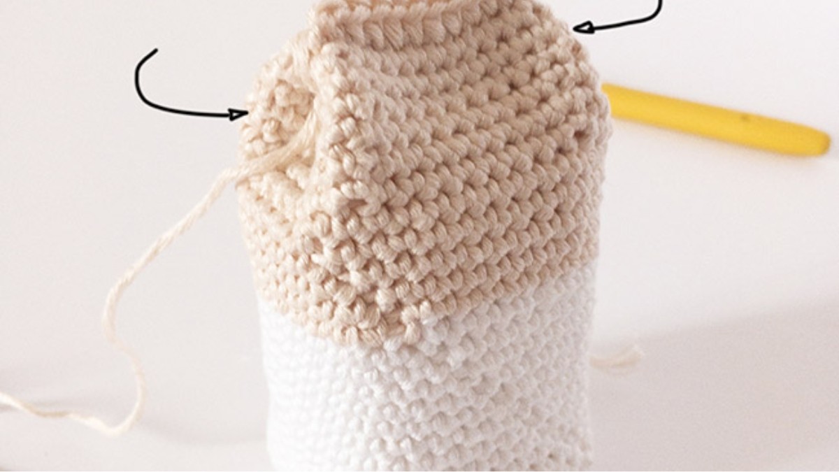 DIY Brique de lait d'amande et cookies au crochet : Etape 6