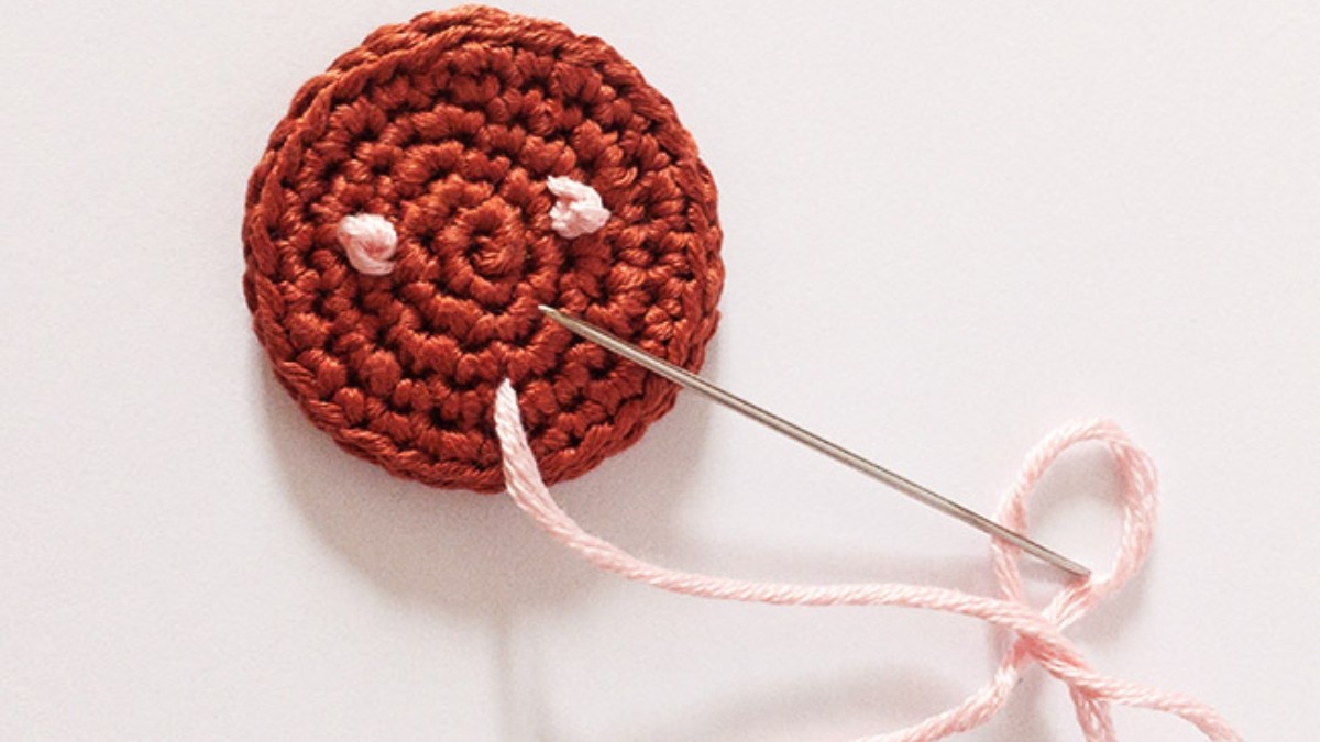 DIY Brique de lait d'amande et cookies au crochet : Etape 12