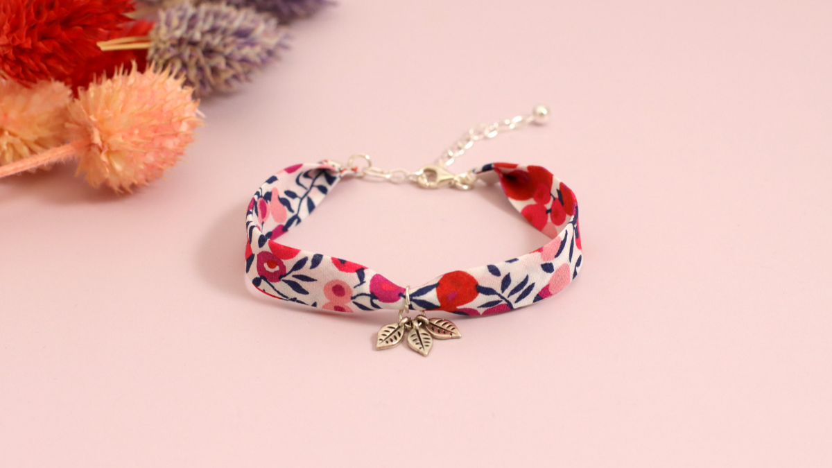 Tuto Bracelet ruban Liberty pour enfant