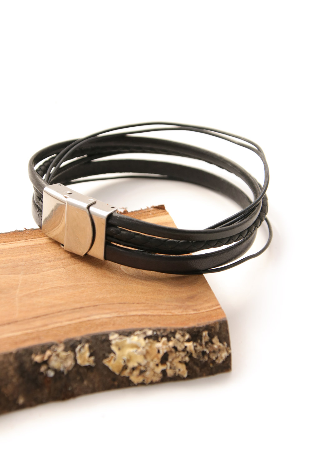 Schéma Bracelet Multirang Lacets et Cordons en cuir