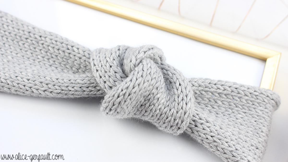 DIY Tricot débutant - Headband au tricot point mousse et point jersey en laine Merino : Etape 2 DIY Tricot débutant - Headband au tricot point mousse et point jersey en laine Merino : Etape 2