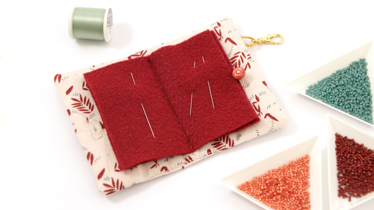 Tuto Couture Range aiguilles à perler et à coudre Tuto Couture Range aiguilles à perler et à coudre