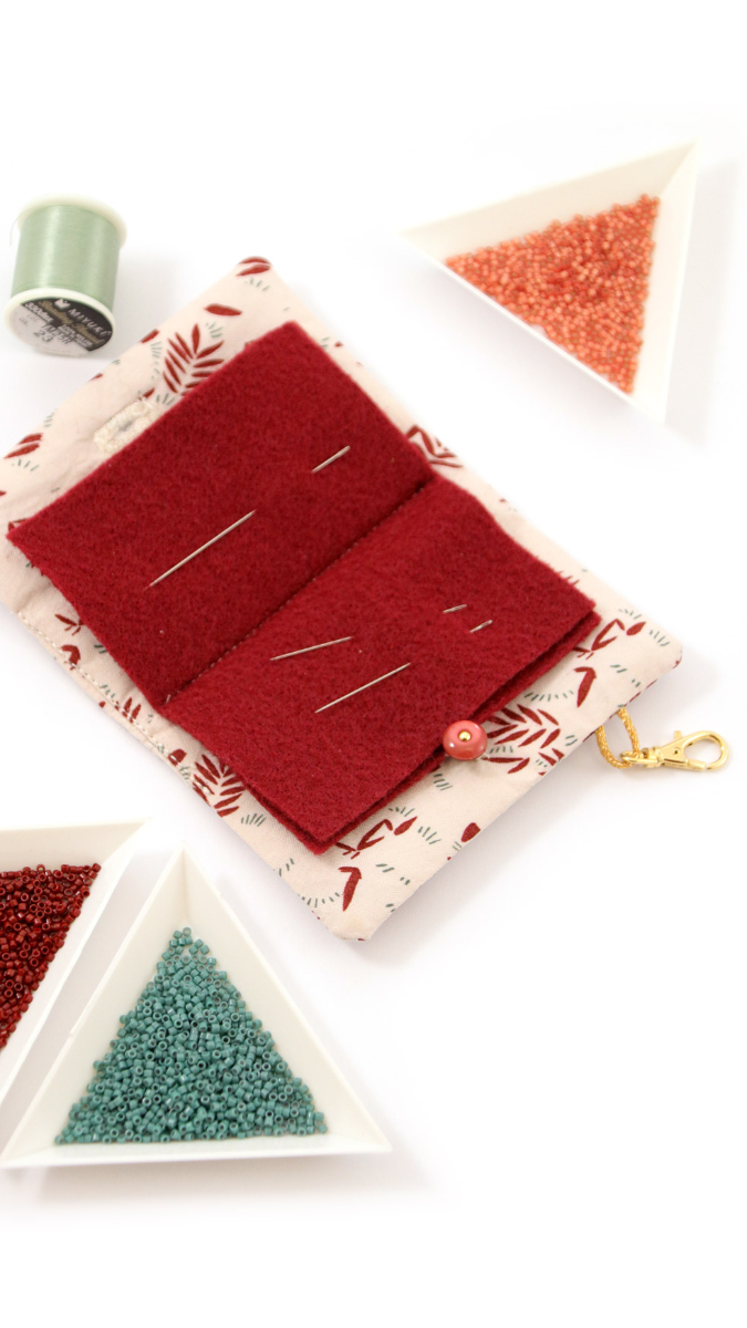 Schéma Tuto Couture Range aiguilles à perler et à coudre