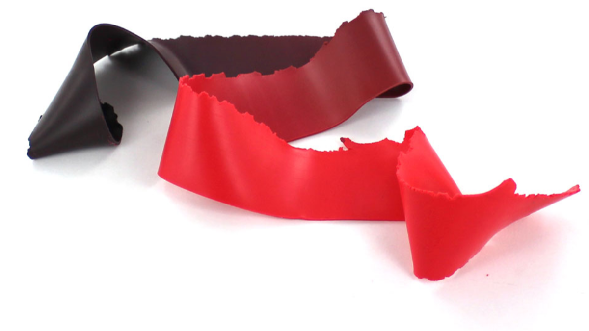 Boucles d'oreilles polymère cane rose : Etape 3