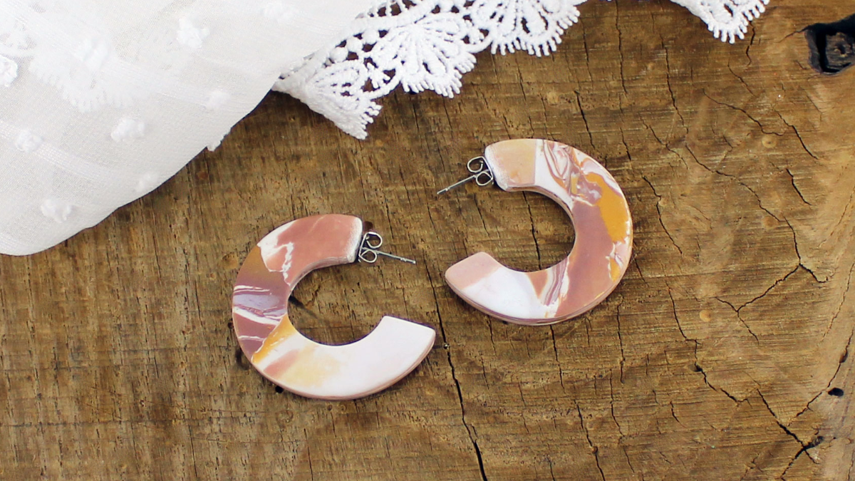 Schéma Créoles plates en pâte Fimo Schéma Créoles plates en pâte Fimo