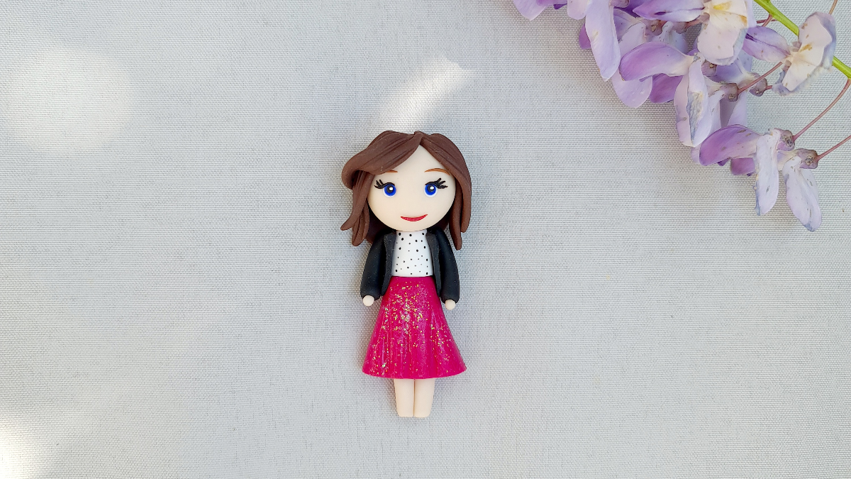 Schéma DIY Tuto - comment faire une figurine en pâte fimo