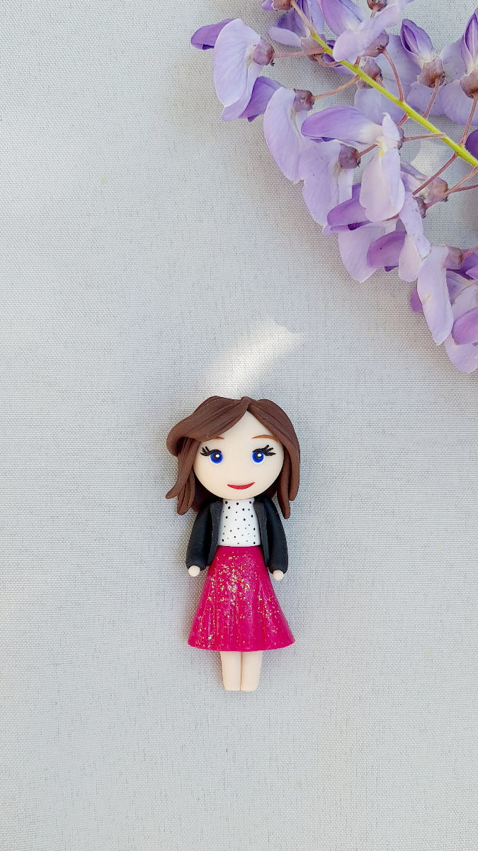 Schéma DIY Tuto - comment faire une figurine en pâte fimo