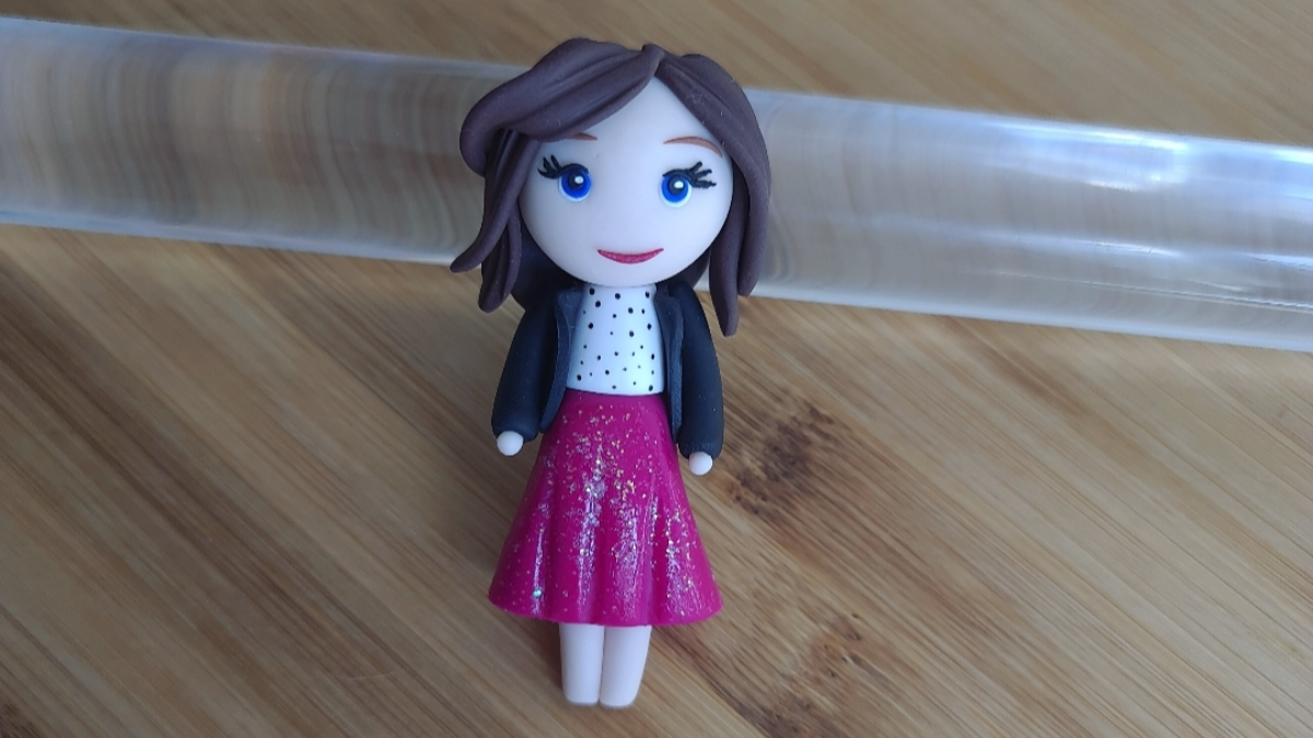DIY Tuto - comment faire une figurine en pâte fimo : Etape 14