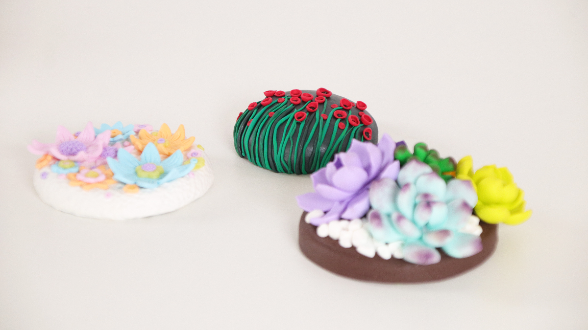 Schéma 3 idées DIY pour recycler vos bocaux avec de la pâte polymère