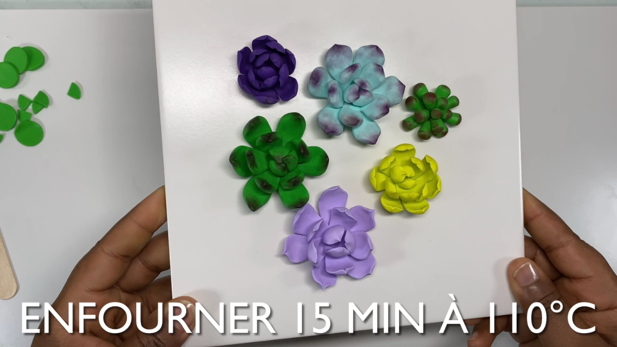 3 idées DIY pour recycler vos bocaux avec de la pâte polymère : Etape 25