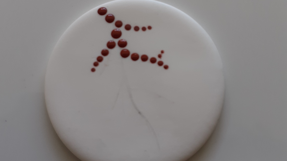 DIY Pendentif pâte polymère et motif fleurs technique dotting tool : Etape 5 DIY Pendentif pâte polymère et motif fleurs technique dotting tool : Etape 5