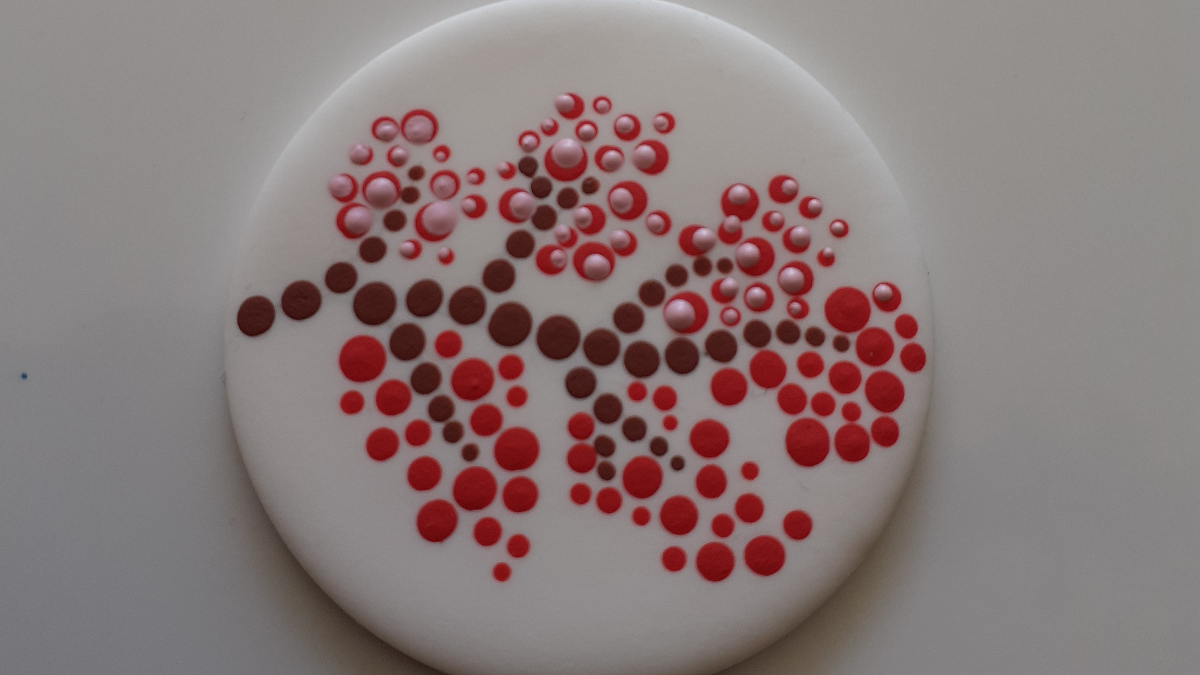 DIY Pendentif pâte polymère et motif fleurs technique dotting tool : Etape 12 DIY Pendentif pâte polymère et motif fleurs technique dotting tool : Etape 12