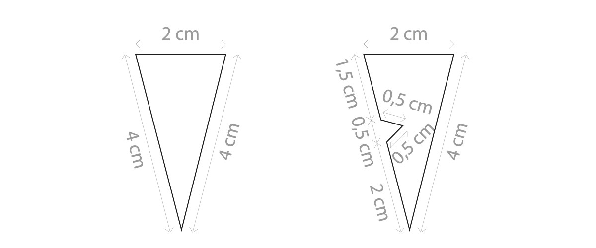 Schéma Boucles d'oreilles asymétriques en laiton et poudres de sur-glaçure EFColor Schéma Boucles d'oreilles asymétriques en laiton et poudres de sur-glaçure EFColor