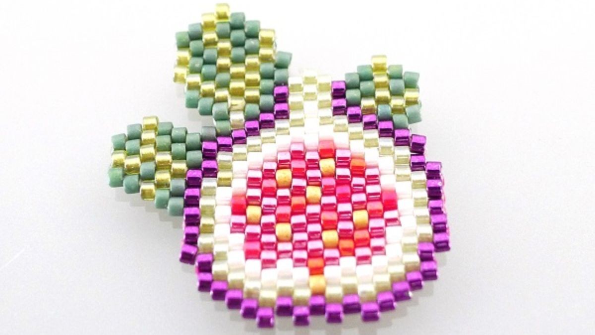 Diagramme figue en perles Miyuki Delicas par Mon Petit Bazar