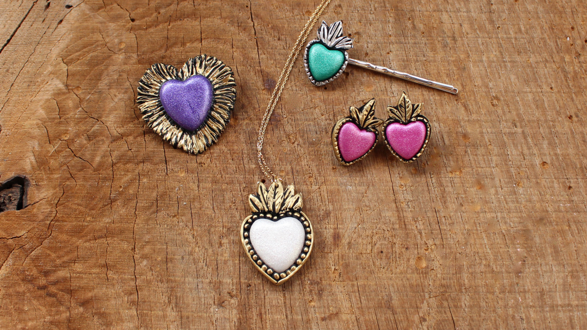 Schéma Bijoux ex-voto en pâte polymère Cernit