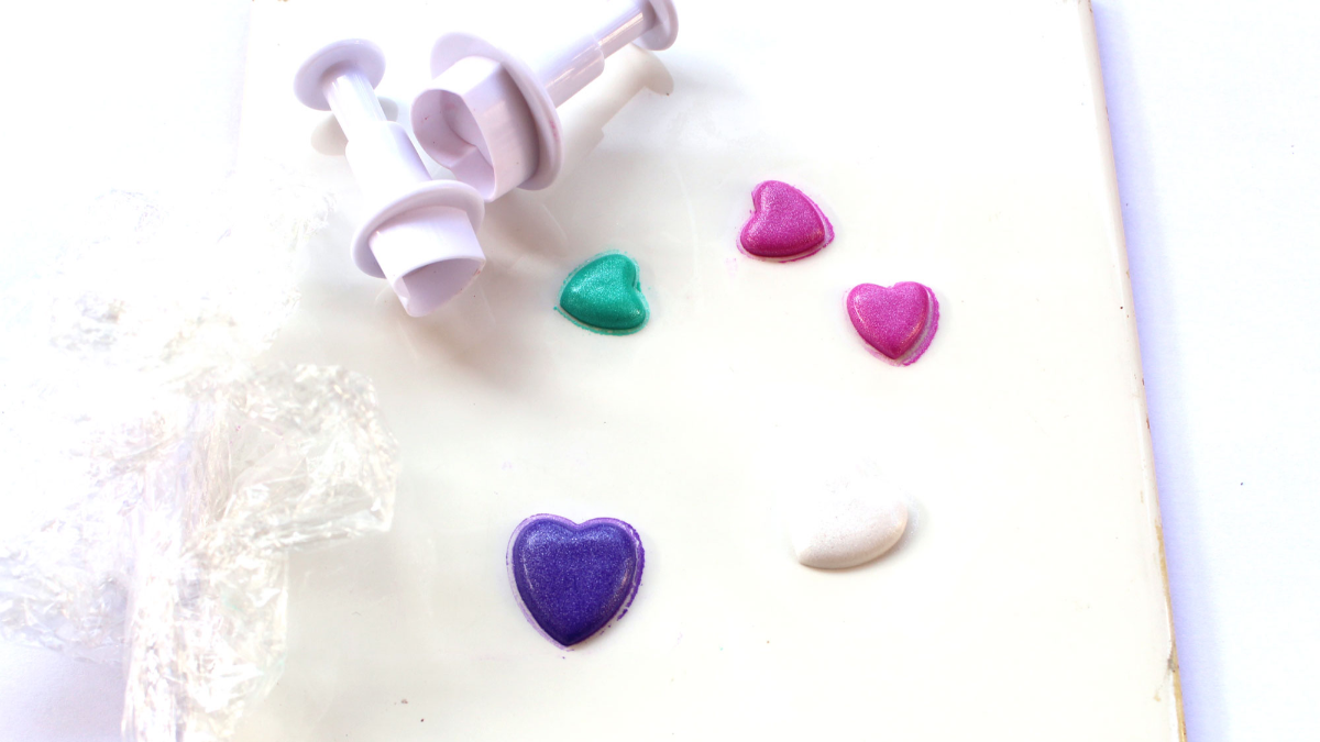 Bijoux ex-voto en pâte polymère Cernit : Etape 2