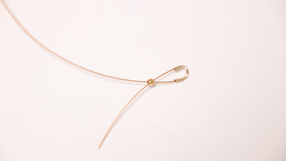 DIY Bracelet perles nacre étoile doré et vert turquoise : Etape 1 DIY Bracelet perles nacre étoile doré et vert turquoise : Etape 1