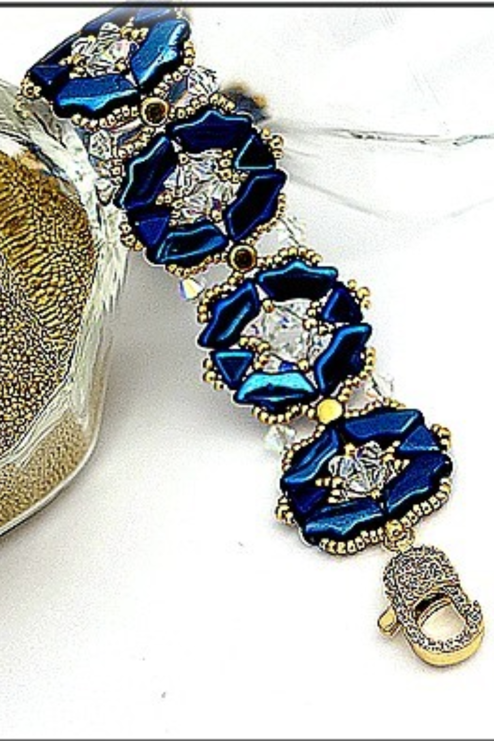 Schéma Bracelet Darling avec perles Delos, Kheops et Kalos par Puca Schéma Bracelet Darling avec perles Delos, Kheops et Kalos par Puca