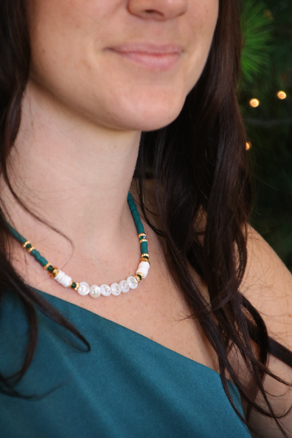 Schéma DIY duo de Colliers en perles nacre et cristaux PureCrystal