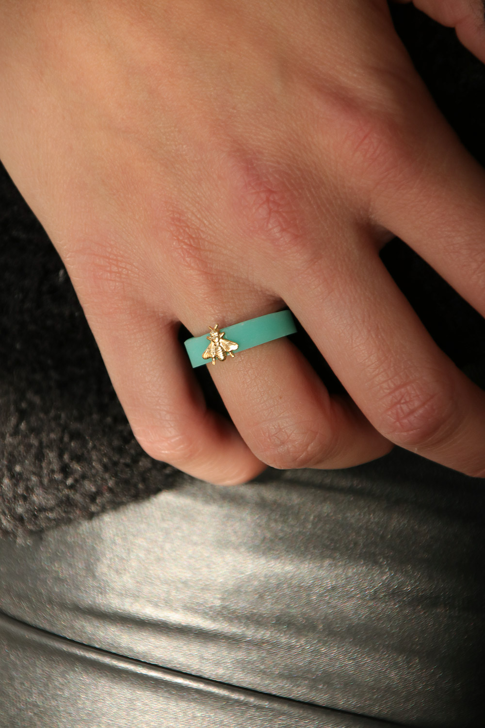 DIY Bagues en résine UV LED effet dépoli couleurs pastel