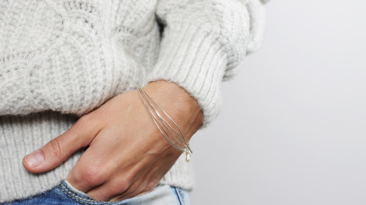 Tuto DIY Bracelet jonc semainier avec fil d'argent