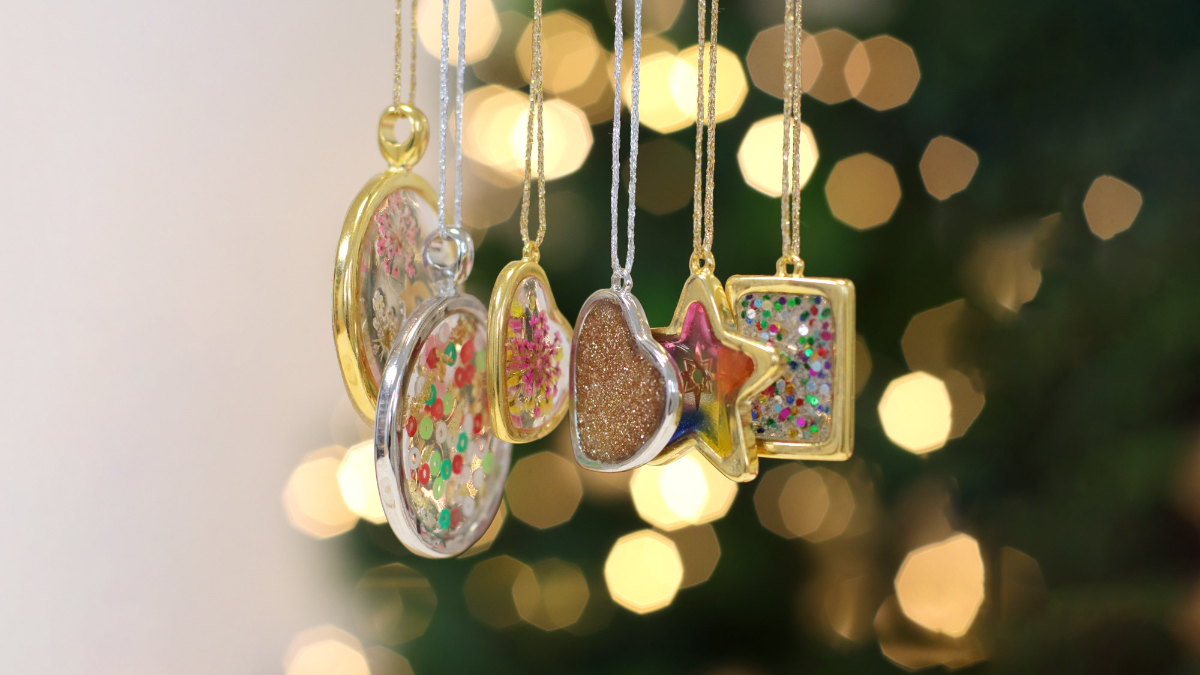 DIY Déco de sapin de noël en résine UV LED