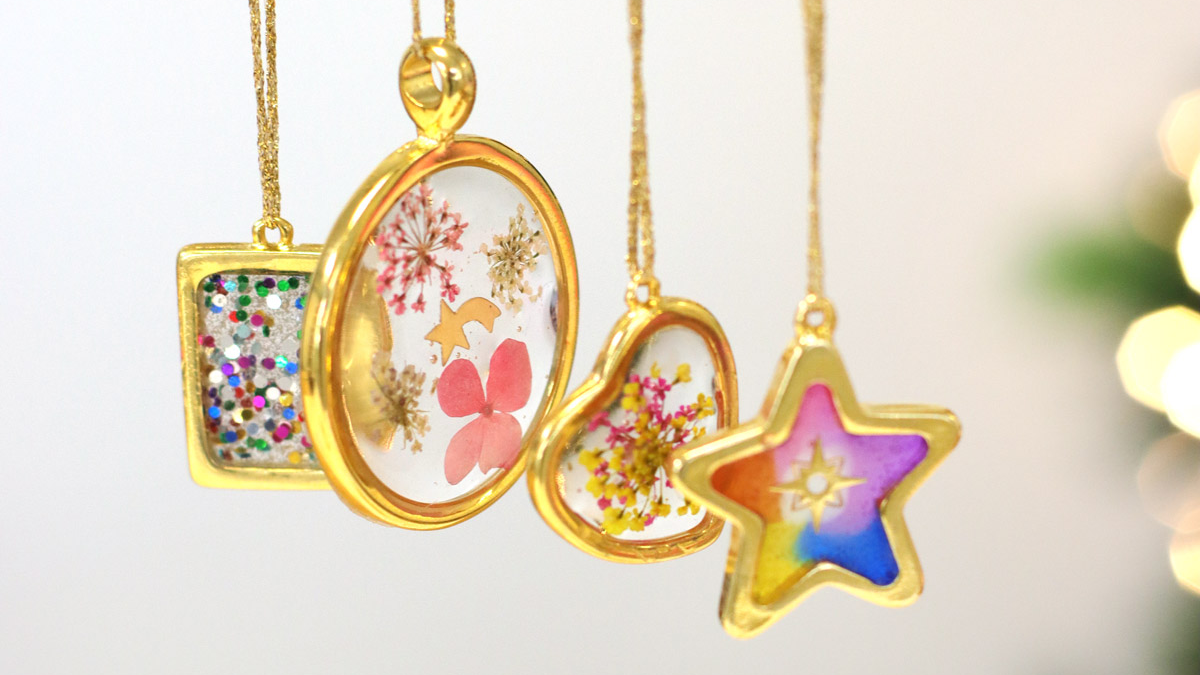 Schéma DIY Déco de sapin de noël en résine UV LED