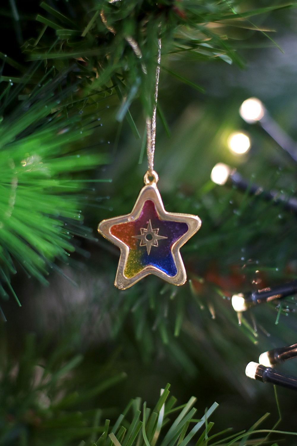 DIY Déco de sapin de noël en résine UV LED