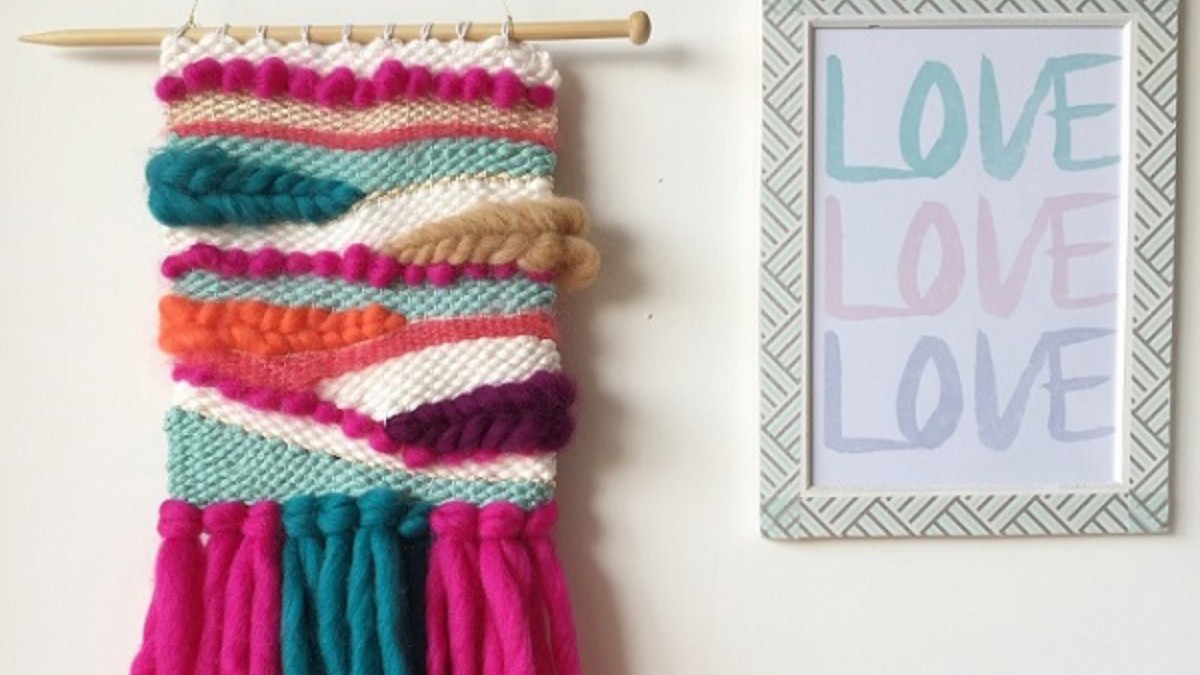 Schéma DIY Déco tissage mural Schéma DIY Déco tissage mural