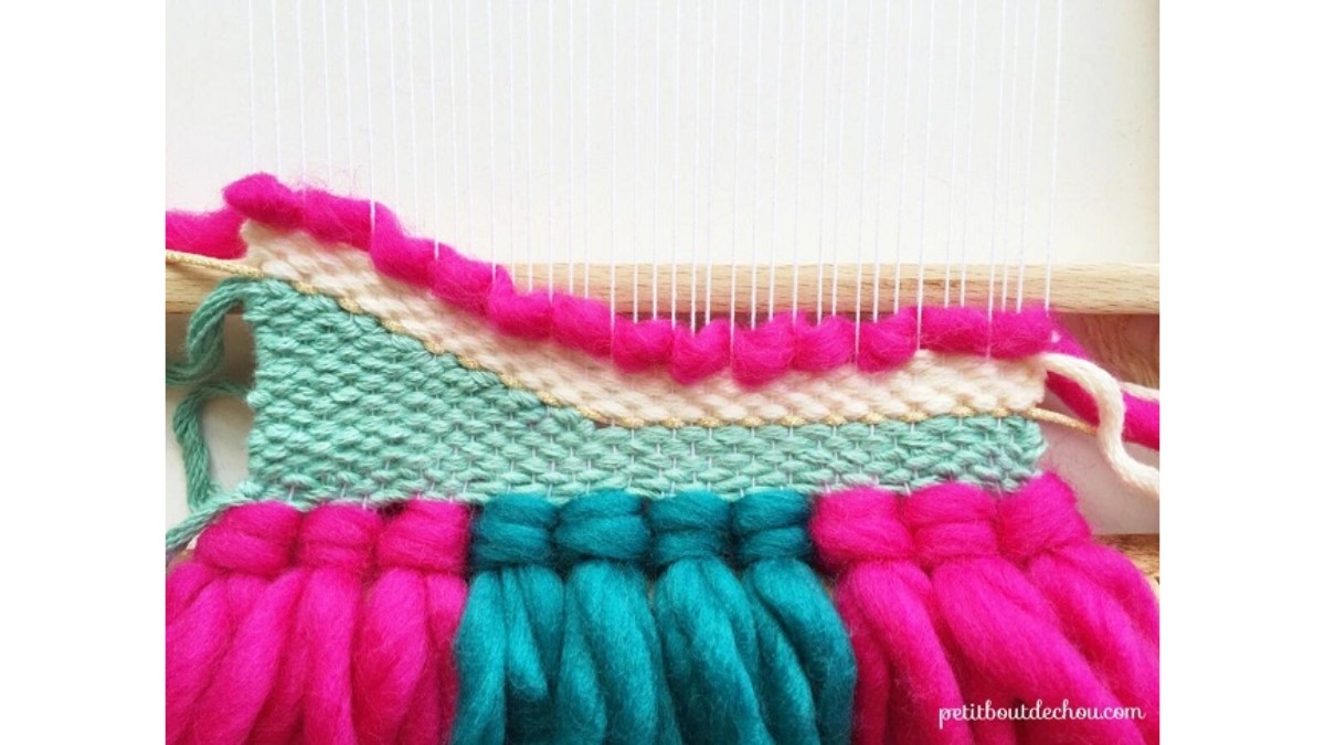 DIY Déco tissage mural : Etape 5 DIY Déco tissage mural : Etape 5