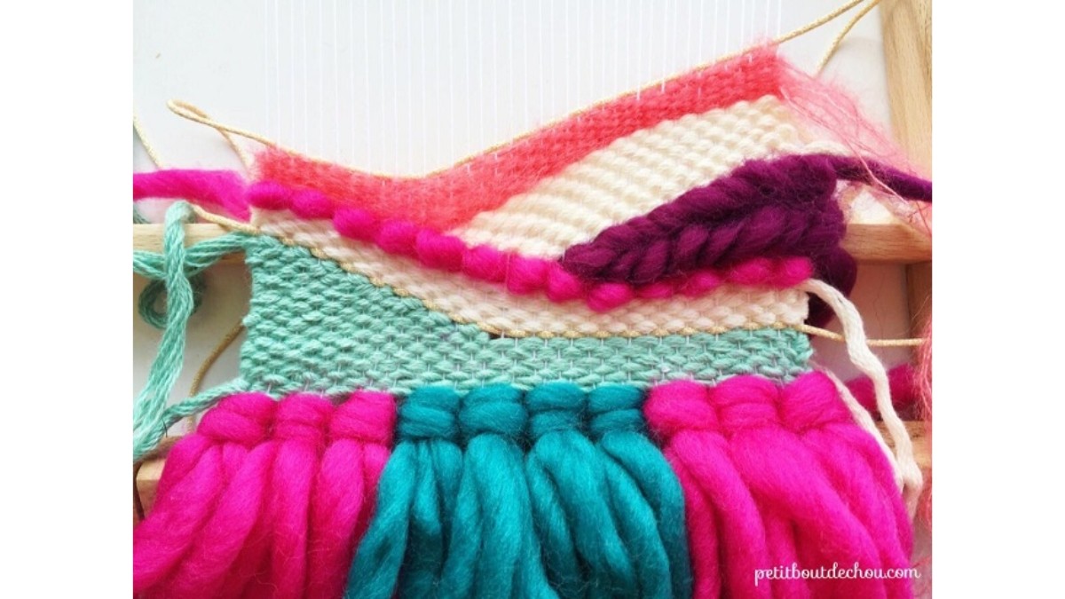 DIY Déco tissage mural : Etape 8 DIY Déco tissage mural : Etape 8