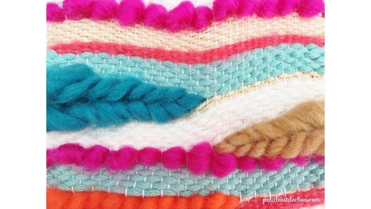 DIY Déco tissage mural : Etape 9 DIY Déco tissage mural : Etape 9