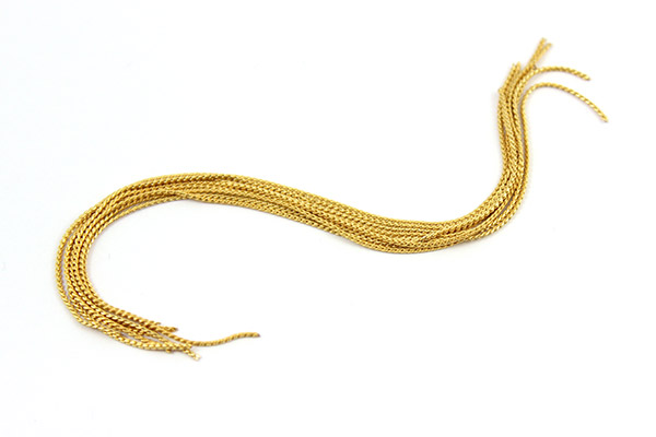 Bracelet Multirangs toupies PureCrystal chaîne serpentine : Etape 1 Bracelet Multirangs toupies PureCrystal chaîne serpentine : Etape 1