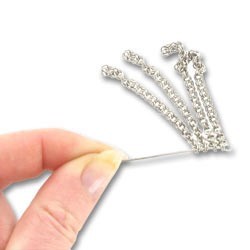 Comment utiliser une coquille pour faire un pompon avec des chaines ? : Etape 6