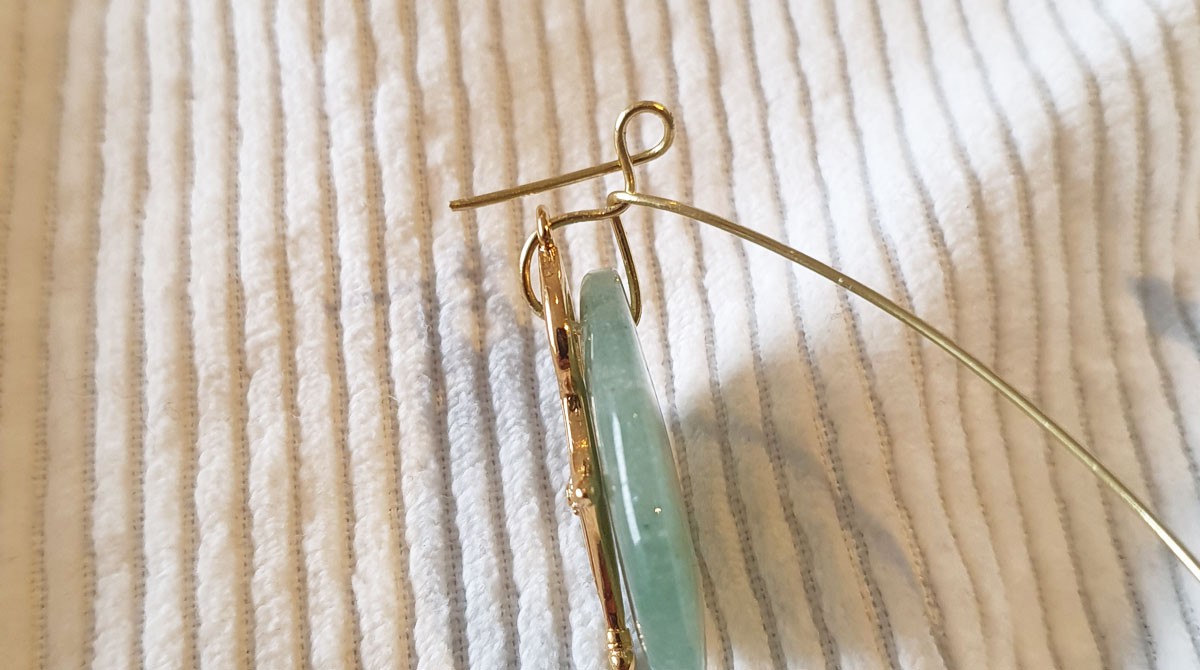 DIY Bijou Collier multirang bohème chic avec perles en pierres naturelles : Etape 5