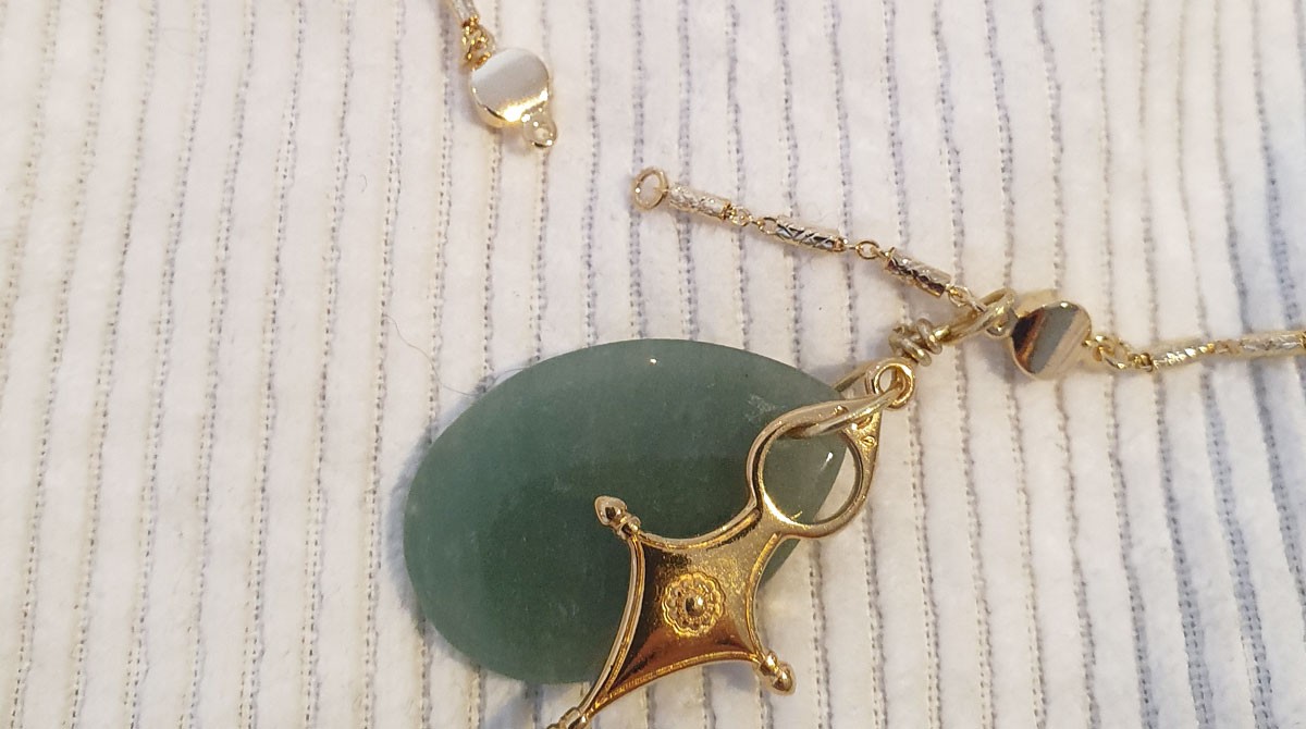 DIY Bijou Collier multirang bohème chic avec perles en pierres naturelles : Etape 6