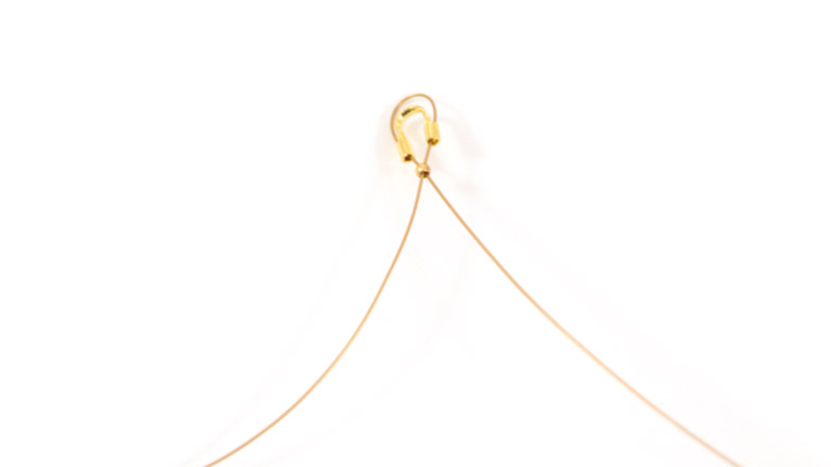 Stacking de colliers style bohème chic en pierres gemmes et breloques : Etape 5